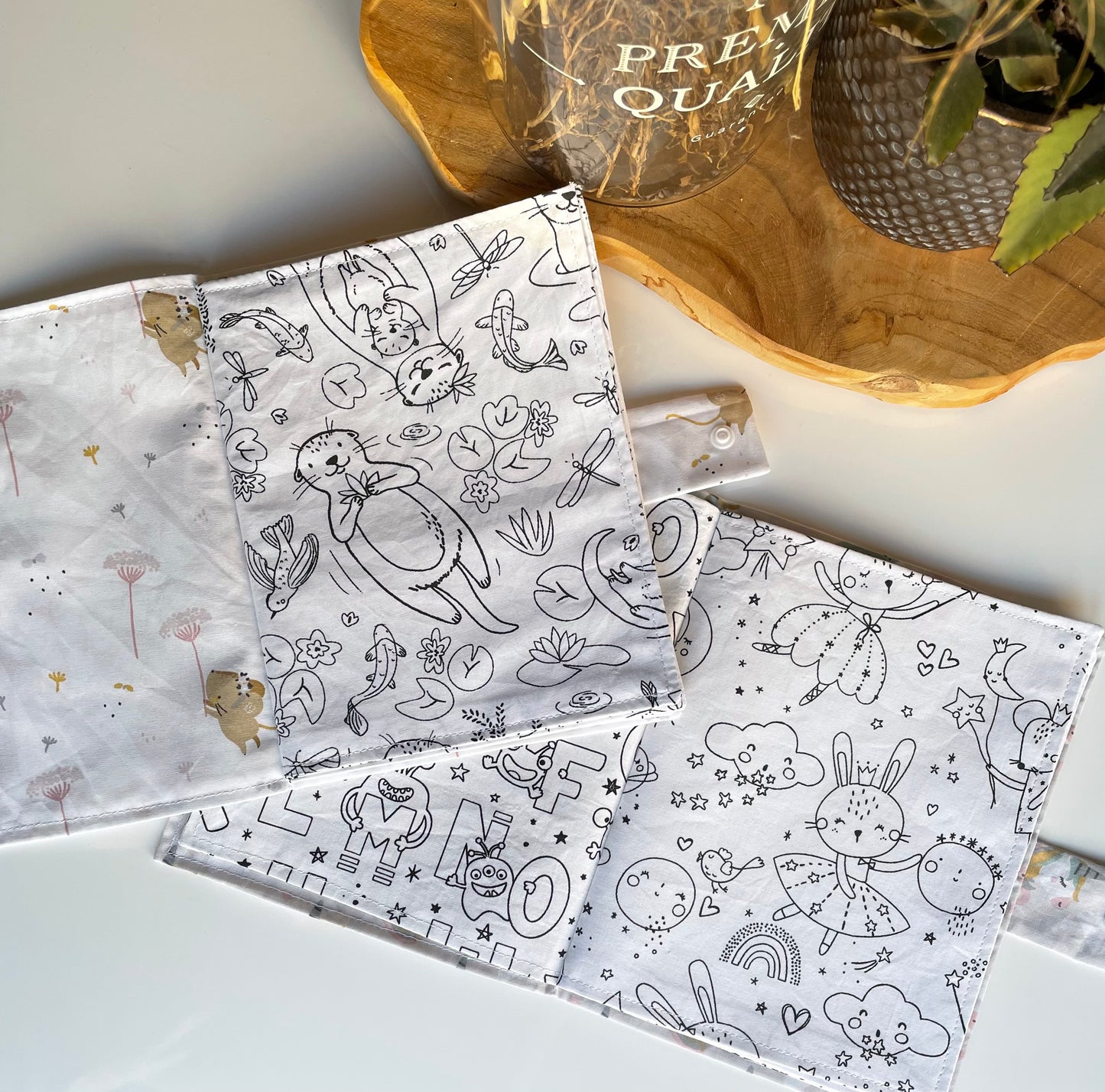 Carnet de coloriage lavable