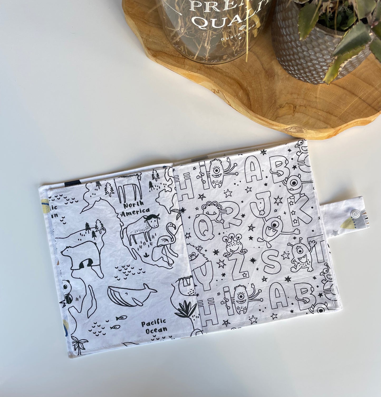 Carnet de coloriage lavable